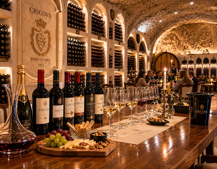 Wine tasting at Cricova Winery Moldova