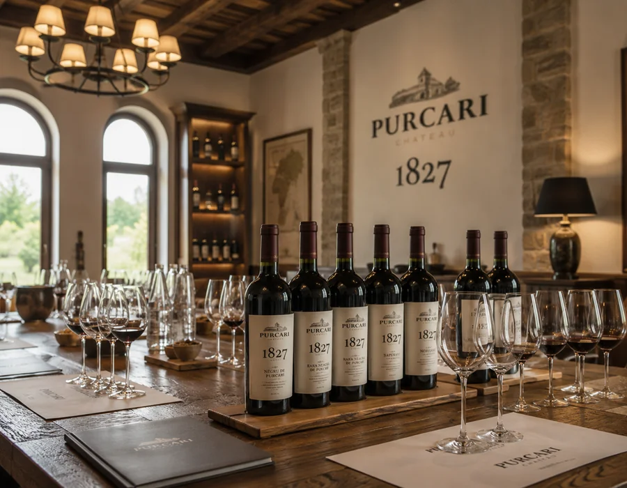 Premium wine tasting experience at Purcari Winery Moldova